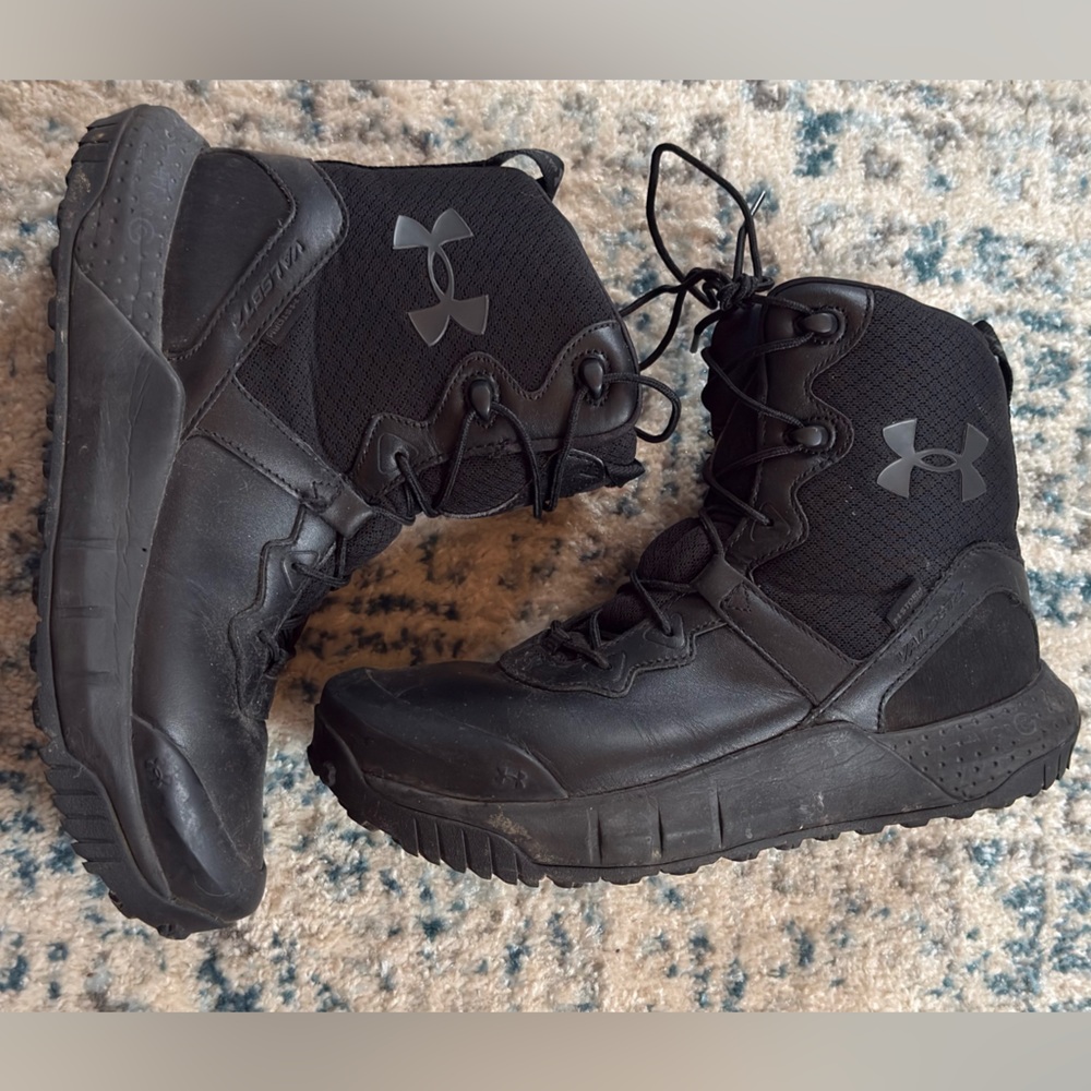 Under Armour Black Tactical Boots